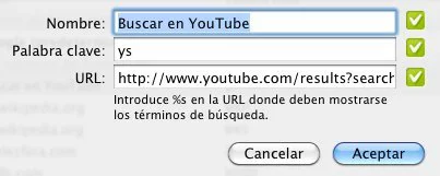 chrome keyword prefijo buscar