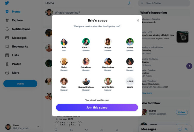 Twitter Spaces