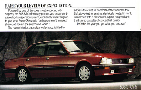 Peugeot 505 USA