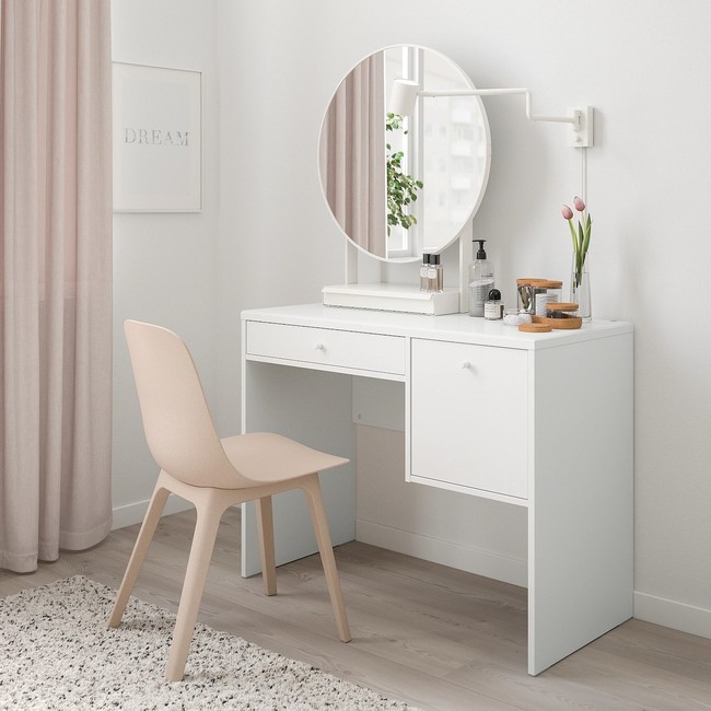 ※Maki※ Syvd Dressing table IKEA ドレッサー Ikea Syvde Ikea Dressing Table Stool White MALM Dressing Table