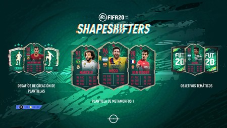 Guía FIFA 20. ShapeShifters 1: todas las cartas de metamorfos, cómo resolver los desafíos de FUT 20 y la Equipación del Chapulín Colorado