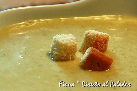 Crema de brócoli. Receta