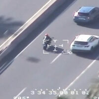 La madre de todas las multas se la ha llevado este motero después de una persecución a 185 km/h huyendo de Pegasus