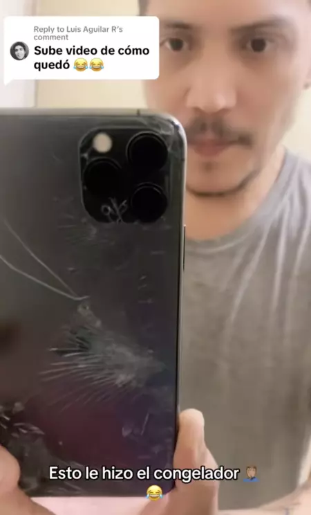 iPhone congelador