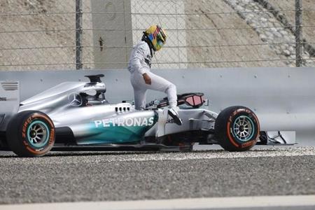 Lewis Hamilton descontento con la fiabilidad de su W05
