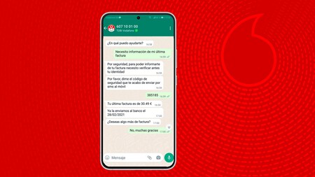 Vodafone mejora su soporte a través de WhatsApp: ahora también para los clientes de contrato