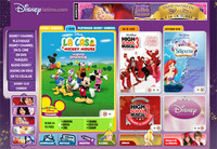 Disney Latino, la web de Disney para Hispanoamérica