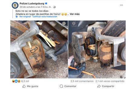 Facebook Policia Ludwigsburg