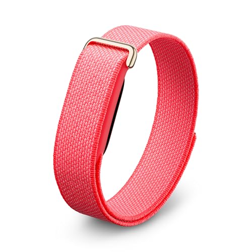 Google Fitbit Air - Pulsera de Actividad con monitorización de la Actividad física, la frecuencia Cardiaca y el sueño - Asesoramiento Personalizado basado en IA - hasta 7 días de batería - Frambuesa