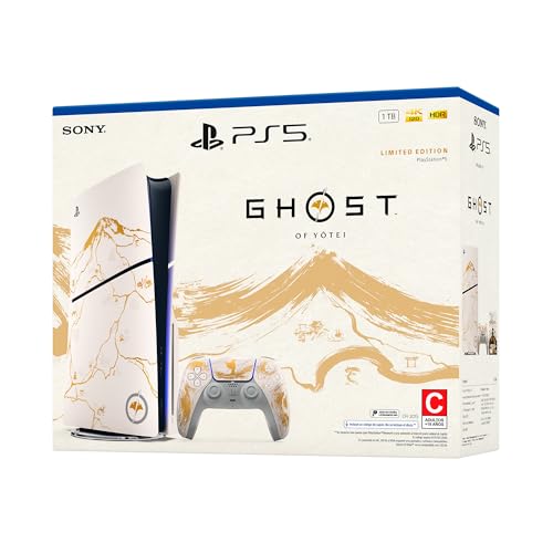 PlayStation 5 Edición Limitada Oro - Ghost of Yōtei