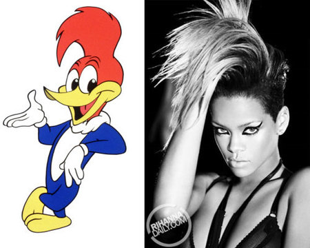 Separados al nacer: Rihanna Vs el Pájaro Loco y Eva Simons