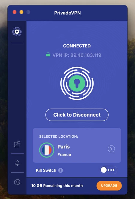 プライベートVPN Mac