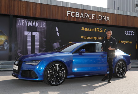 Neymar Audi RS7 Sportback