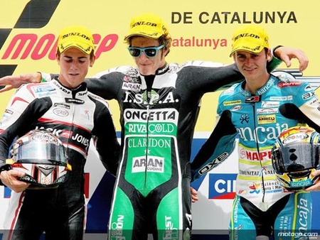 Gran Premio de Catalunya, podio 125