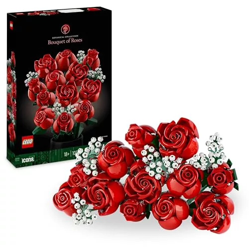 LEGO Botanical Ramo de Rosas Rojas