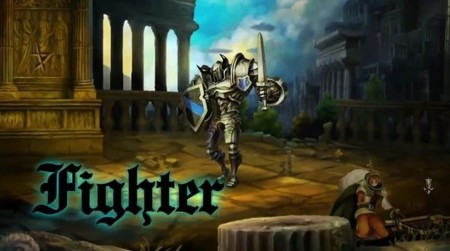 Aquí tenemos al Luchador de 'Dragon's Crown' en acción