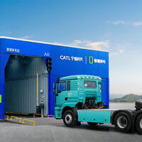 Para que los camiones eléctricos tengan sentido no pueden depender de las baterías. China lo ha resuelto con baterías que se intercambian en cinco minutos