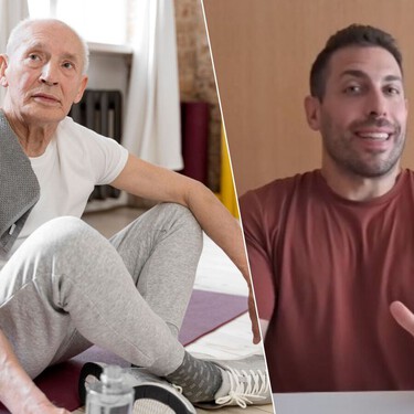 Álvaro Puche, entrenador: "A los 60 años, en lugar de caminar 20 minutos, es más eficaz hacer estos cuatro ejercicios en 4 minutos, como sentadillas o elevaciones de talón" 