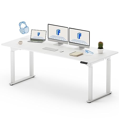 FLEXISPOT QS - Escritorio eléctrico de pie de 4 patas con motor dual
