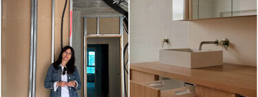 Emma Guillén, arquitecta sobre integrar la lavadora en el baño: "Este modelo es perfecto para baños pequeños"