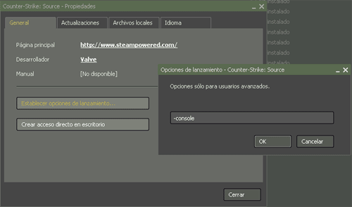 Truco 'Counter-Strike: Source': activar la consola y crear un script