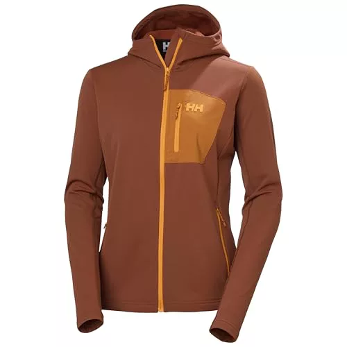 Helly Hansen Chaqueta con Capucha W Versalite para Mujer, Color óxido de Hierro, Talla M