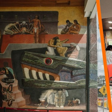 Esta es la única cafeterías en CDMX que resguarda un mural del artista mexicano José Chávez: puedes visitarlo todos los días