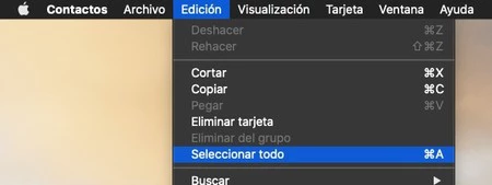 連絡先をエクスポート Mac 1