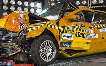 Brilliance BS6 crash test prueba de choque de un coche chino