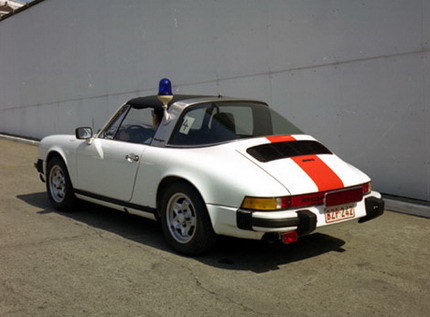El Porsche 911 de la policía francesa de los años 70