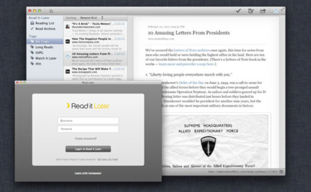 Read Later, cliente para Instapaper y Read It Later