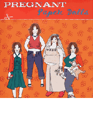 Muñecas embarazadas de papel