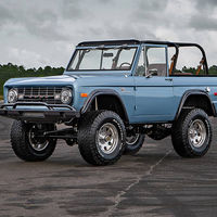 Este espectacular Ford Bronco "restomod" de 1973 puede ser tuyo, pero vete preparando la cartera...