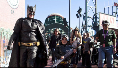 Batkid por la calle