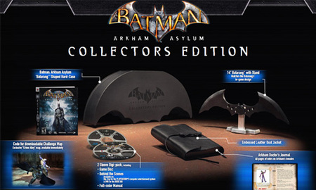 'Batman: Arkham Asylum', se presenta su espectacular Edición de Coleccionista