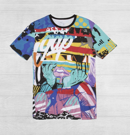 Conviértete en embajador del Street Art con las camisetas de la colección Remix Project de Gap