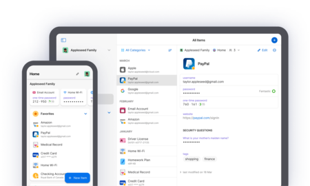 Mudar contraseñas entre móviles con 1Password