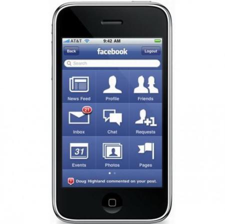 Facebook 3.0 para el iPhone casi a punto