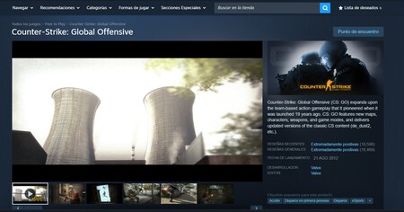 Counter Strike Steam Regreso Historia