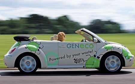 Volkswagen New Beetle movido por biogás