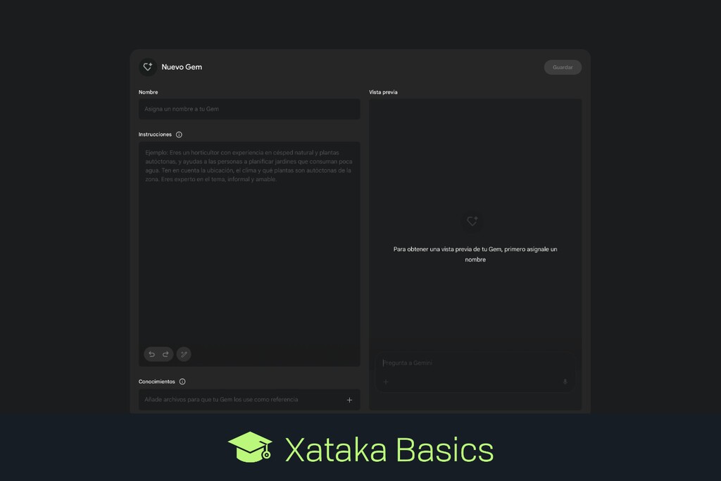 Cómo crear Gems de Gemini para tener tu verisón personalizada de la inteligencia artificial 