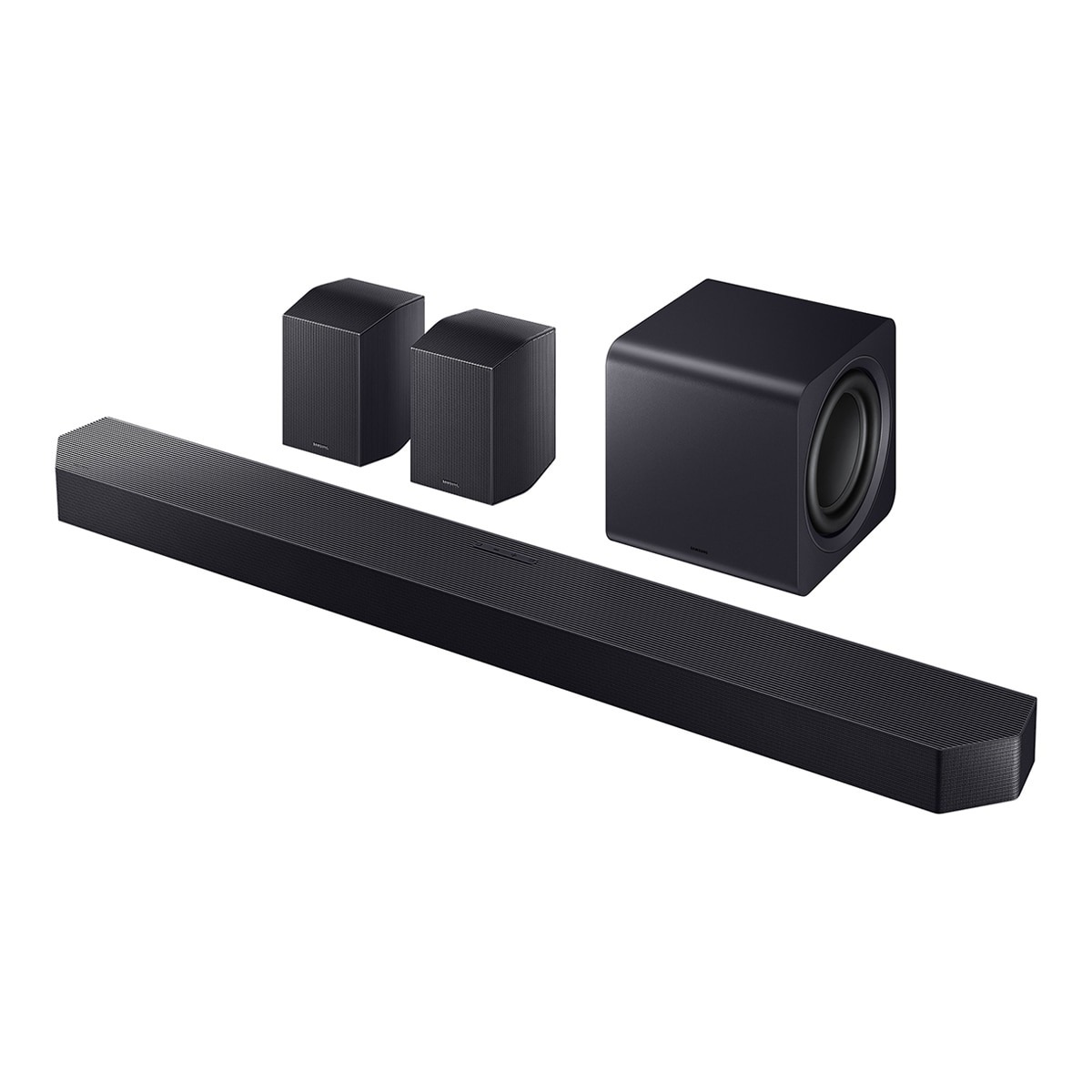 Soundbar - Samsung HW-Q990F/ZF, Bluetooth, 756 W, Subwoofer and wireless Dolby Atmos, 11.1.4 channels, WiFi, Titanium Black
