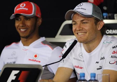 Lewis Hamilton y Nico Rosberg es la pareja de pilotos más competitiva
