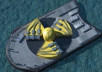 Planta de energía nuclear flotante