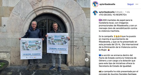 Ribadesella Manteles Violencia Machista