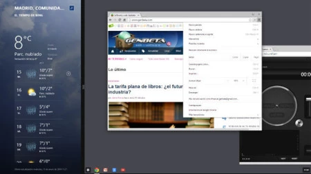 Vista general de Chrome 32 en Windows 8