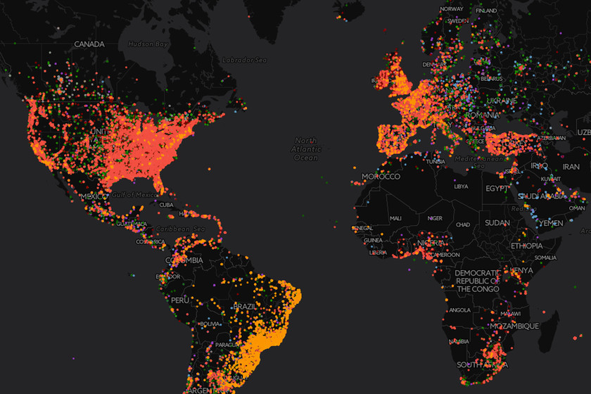 Las canciones más escuchadas de YouTube: mapa interactivo con todos los ...