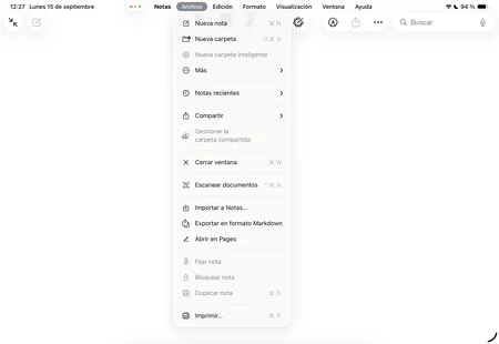 Menu Formato Menu Formato