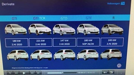 ¡Filtrado! Ya se sabe qué potencia tendrán los Volkswagen Golf GTI, GTD y R