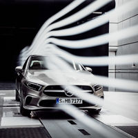 El futuro Mercedes-Benz Clase A sedán llegará a finales de 2018... y ya alardea de eficiencia aerodinámica